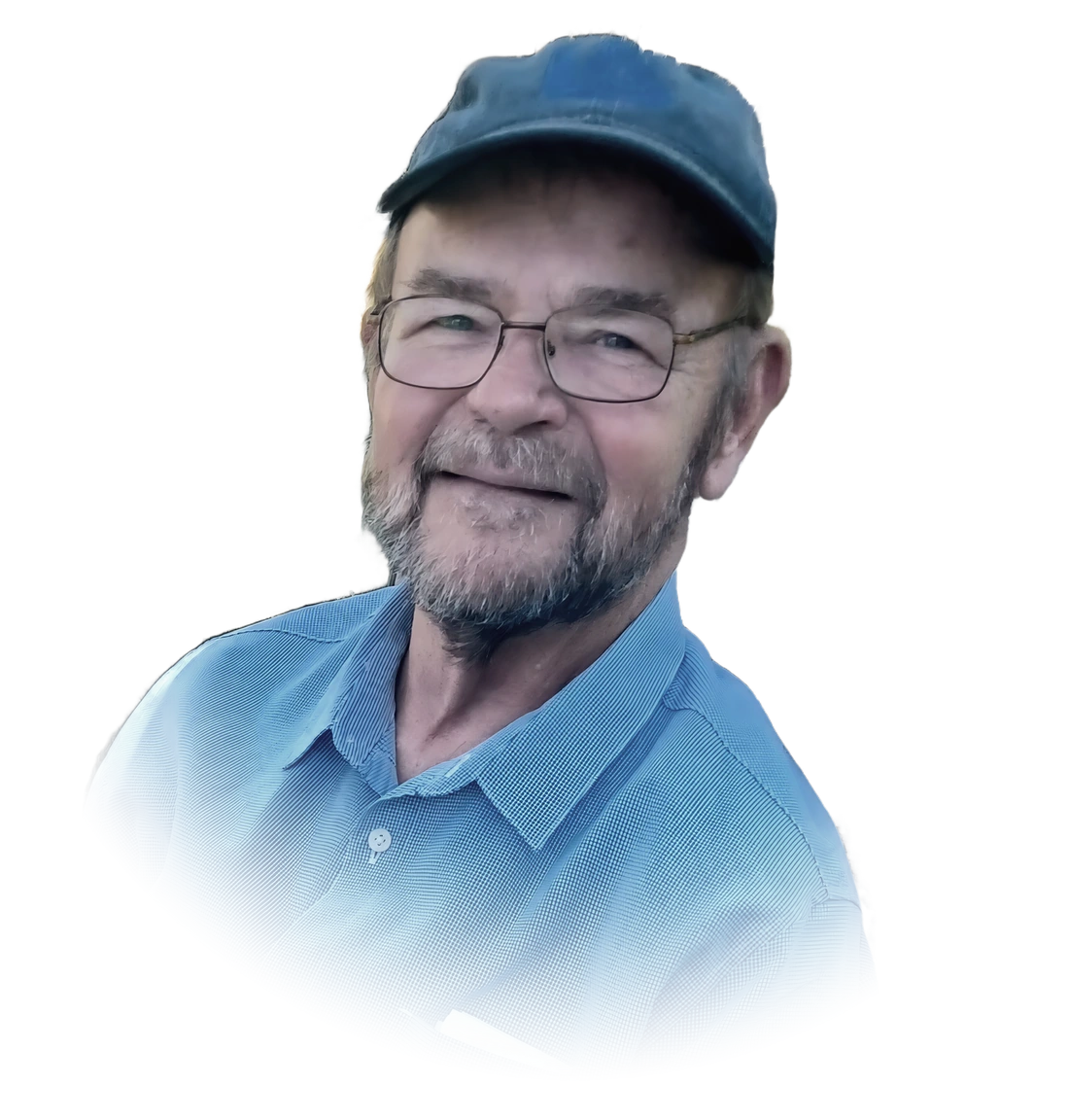 Bob King, smiling, in a cap and glasses